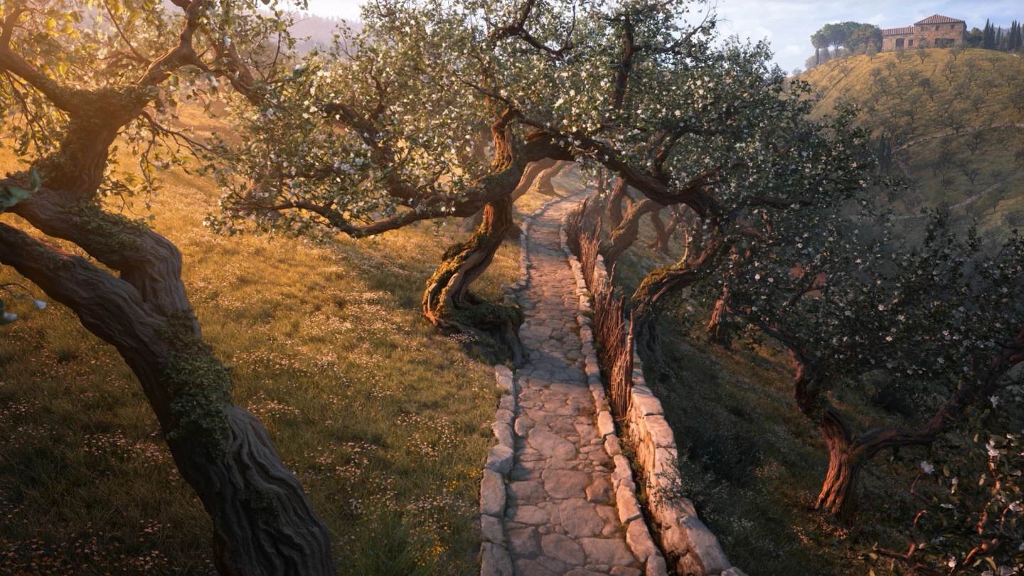The landscape of Orchard Keeper