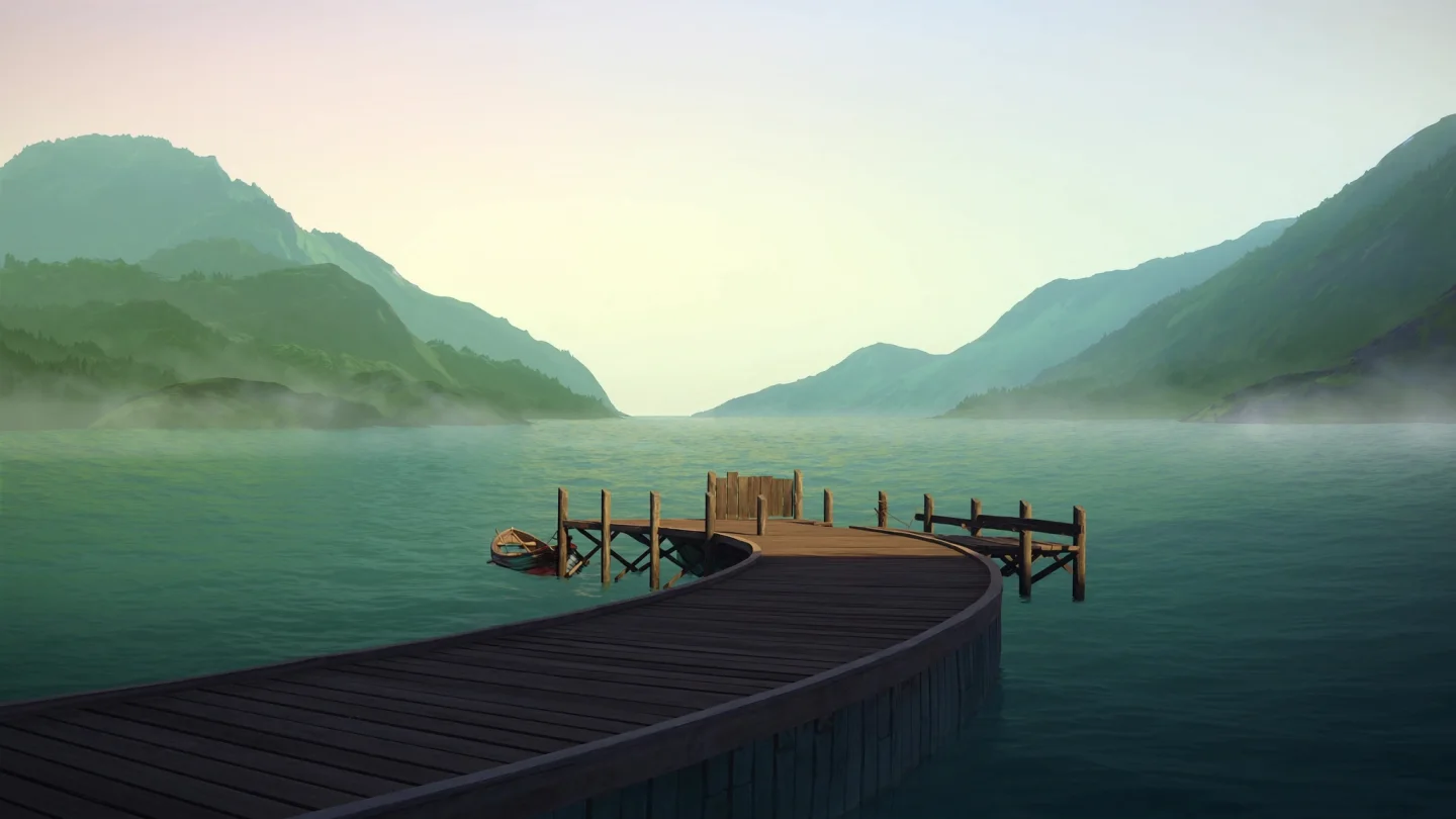 The landscape of The Quiet Jetty